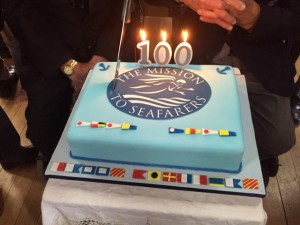 mission to seafarers 100 years cake